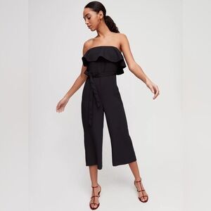 NWOT Babaton Flutter Jumpsuit